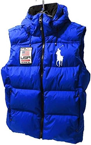 Amazon ラルフローレン ポロ ダウンベスト Xl ビッグポニー ブルー メンズ 男性用 Usa アウトレット 直輸入 中古 Polo Ralph Lauren ポロラルフローレン メンズ