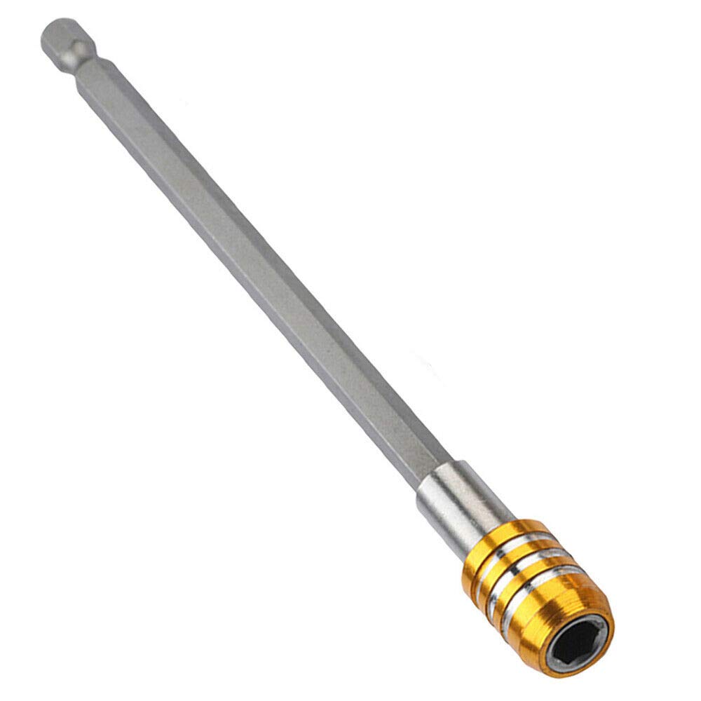 1/4 Inch Hex Shank Screwdriver Bit Magnetic Bit Holder 150mm Quick Release Drill Drive Bit