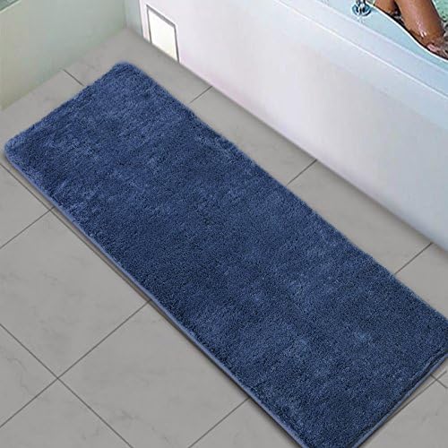 Amazon Com Shaggy Bathroom Runner Rug Uphome Microfiber Non Slip
