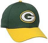 NFL Green Bay Packers 2015 Team Color Training Camp 39Thirty Stretch Fit Cap, Small/Medium, Green