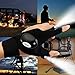 Oct17 Outdoor Activities Cycling Magic Strap Rescue Sporting Gloves 2 LED Flashlight Torch HANDY MECHANIC TOOL -Left Hand