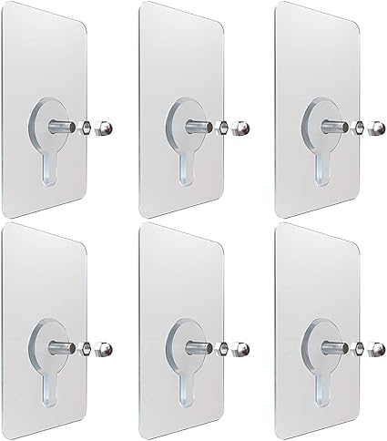 Guter Handwerker Kleber Haken Klebepads Befestigen Ohne Bohren Schrauben Aufkleber Bis 10 Kg Belastung So Wird Heimwerken Kinderleicht 6 Stuck 14mm Schraubstange Amazon De Kuche Haushalt