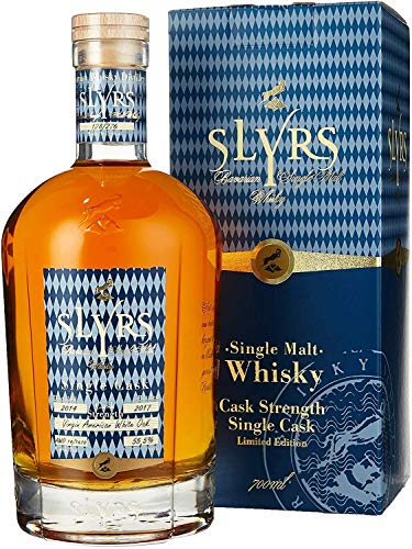Slyrs Bavarian Whisky Cask Strength Edition 2017 Virgin American Oak 0.7L 55,8% limitierte Edition