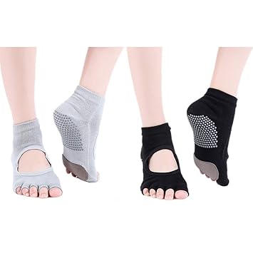 NANANA Calcetines Yoga para Mujer, Antideslizantes ...