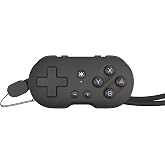 CRKD ATOM - Collectible Keychain Controller for Nintendo Switch, PC, Mac, Mobile and Smart TV (OG Black)