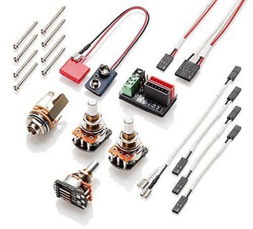 EMG PJ Set Active Bass Guitar Set, Black