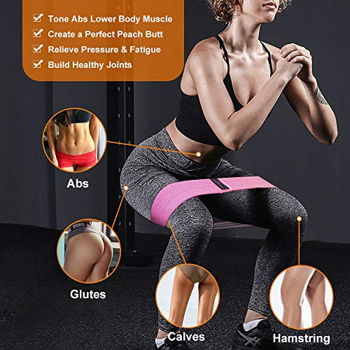 LUXSURE-Workout-Band-Resistance-for-Women-Exercise-Bands-for-Working-Out-Fabric-Fitness-Resistance-Bands-for-Women-Butt-and-Legs