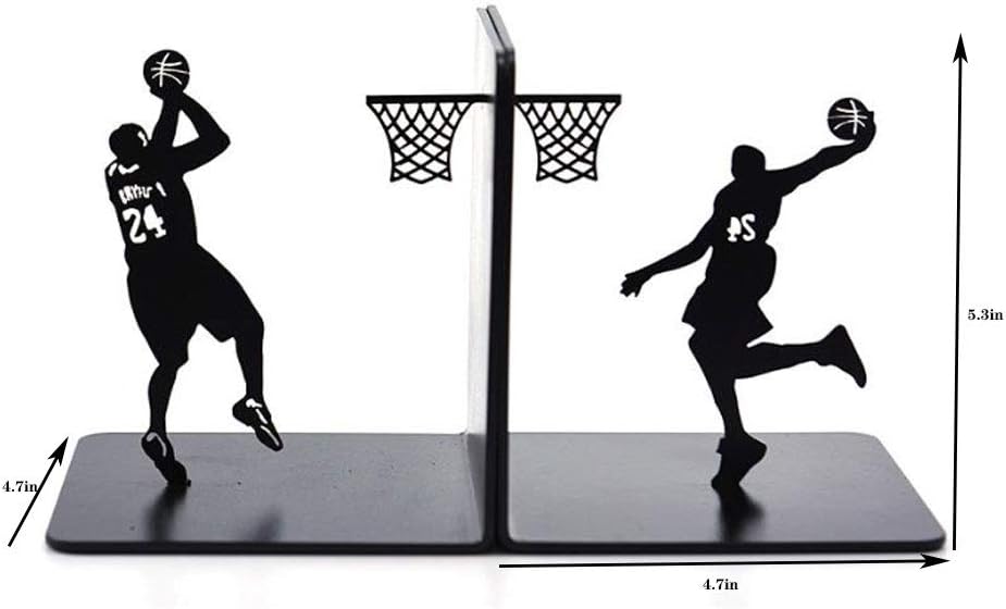 Cjj Serre Livres Serre Livres Etoiles De Basket Ball Serre Livres En Metal Uniques Adaptes A L Apprentissage Du Bureau A Domicile Cadeau Pour Les Amoureux Des Livres Kobe Amazon Fr Cuisine Maison