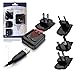 ABC Products® Replacement CCrane / C Crane DC 5V, 5 Volt USB Mains Battery Charger Adapter Adaptor Power Supply Cord for CC Skywave Portable Travel Radio, CC Witness Plus Digital MP3 Recorder Player with Built-in AM FM Radio etc