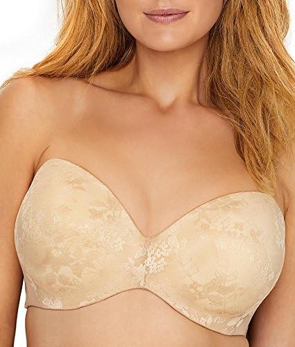 Curvy CoutureWomen's Smooth Strapless Multi-Way Bra
