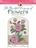 Image de Creative Haven The Beautiful Language of Flowers Coloring Book (Adult Coloring)