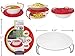 3 in 1 Microwave Tray, Multi-functional Plate Stacker, Colors may vary