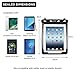 Overboard Waterproof iPad Case, Black