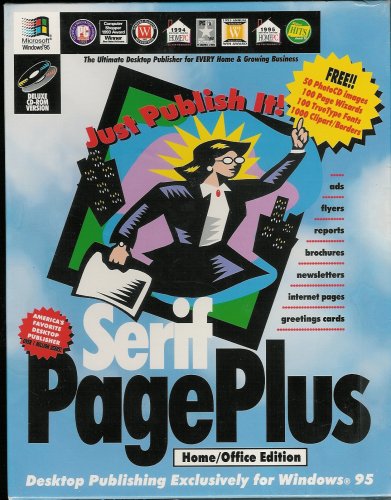 Serif PagePlus Home/Office Edition Exclusively for Windows 95
