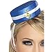 Smiffys Pill Box Sailor Hat, Blue, Fancy Dress Accessories