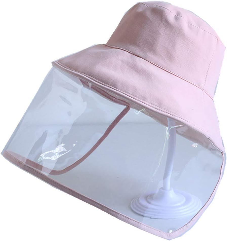 Girls Bucket Hat Waterproof Protective Hat Dustproof Visor Boys Fishing Hat Children(4-8Years)