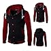 Mens Shirt,Haoricu Autumn Winter Men Teens Slim Fit Hoodie Sweatshirt Winter Long Sleeve Coat Jacket