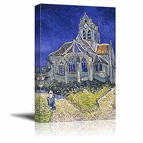 The Church in Auvers sur Oise View from...
