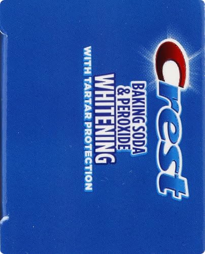 CREST CAVITY & TARTAR PROTECTION TOOTHPASTE, WHITENING BAKING SODA & PEROXIDE, MINT , 5.7OZ