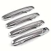 EZ Motoring Triple Chrome Plated Door Handle Covers with Smart Key Access for 2011-2017 Toyota Sienna