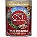 Purina ONE True Instinct Classic Ground Grain-Free Formulas With Real Turkey and Venison, and With Real Chicken and Duck High Protein Wet Dog Food Variety Pack - (Pack of 6) 13 oz. Cans