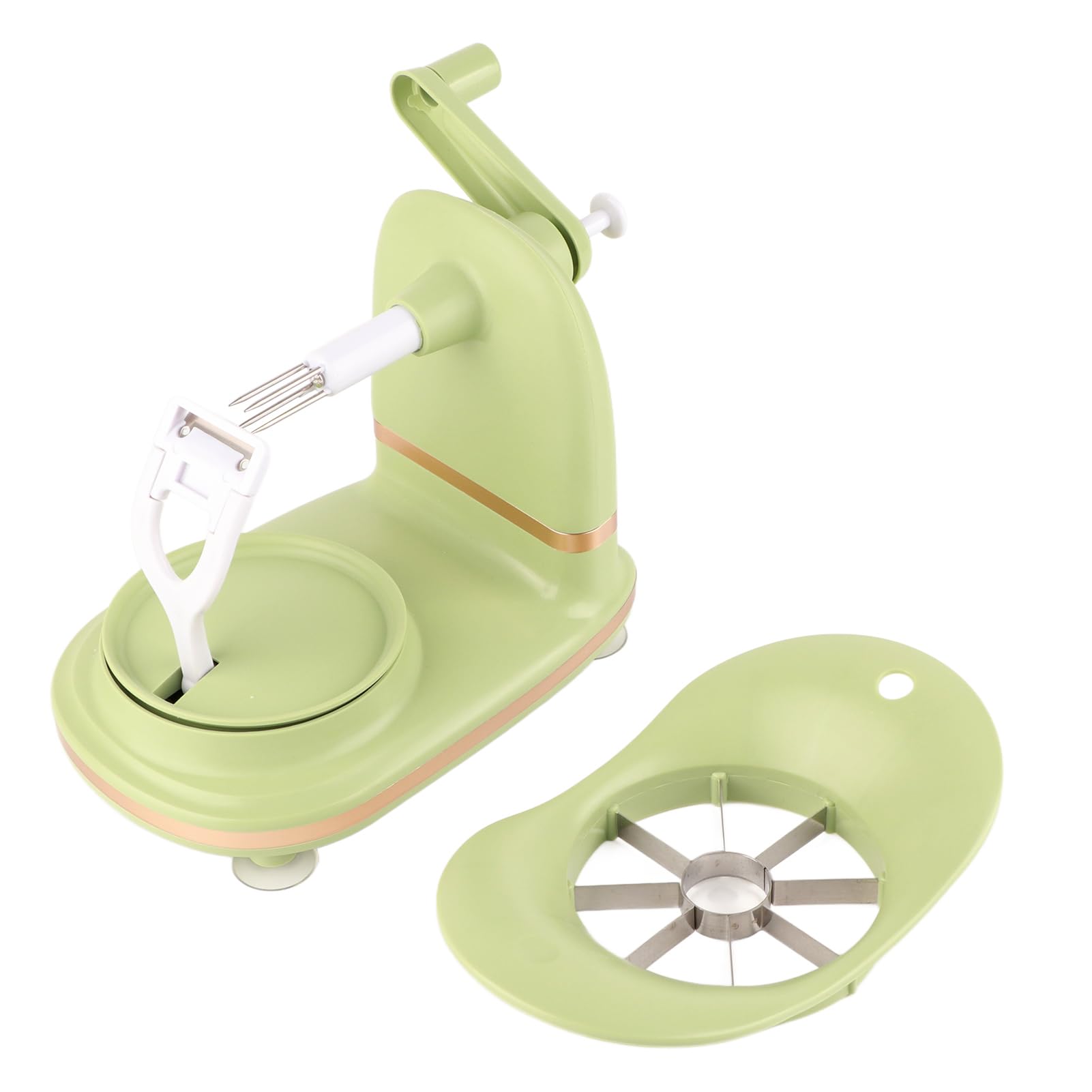 Peeler, PP Fruit Peeler, Machine Safe, Exquisite Body, Fruit Cutter for Kitchen, Easy to Use (Light Green)