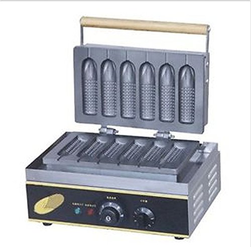 Click Here to See More Images Canty Wang FY-111 Commercial Use Electric Lolly Waffle Maker Machine hot dog grill Corn oven 220V