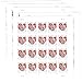 USPS 20 Quilled Paper Heart Forever Stamps 5 Sheets