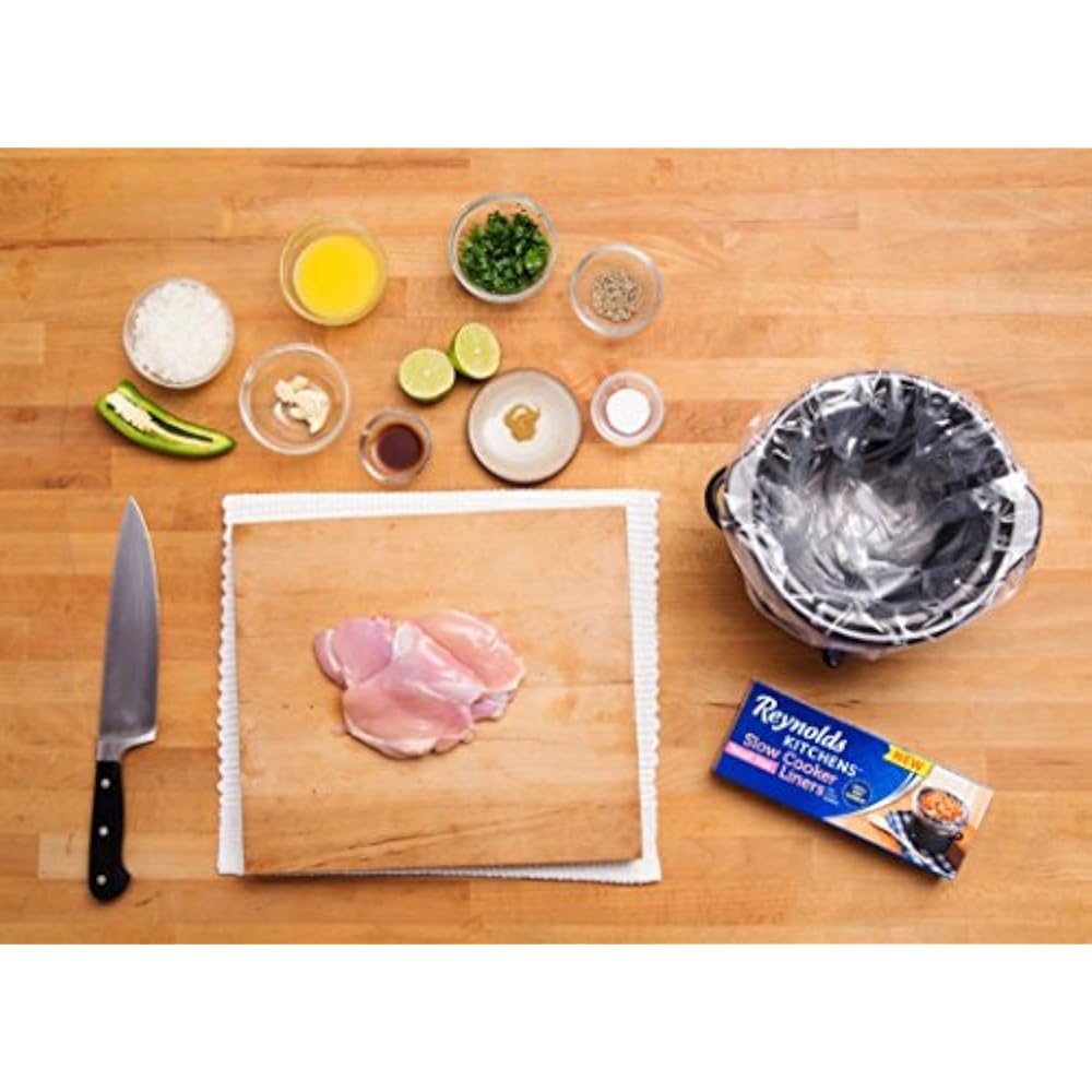 Reynolds Kitchens Premium Small Slow Cooker Liners, 10.5x17.5 Inch