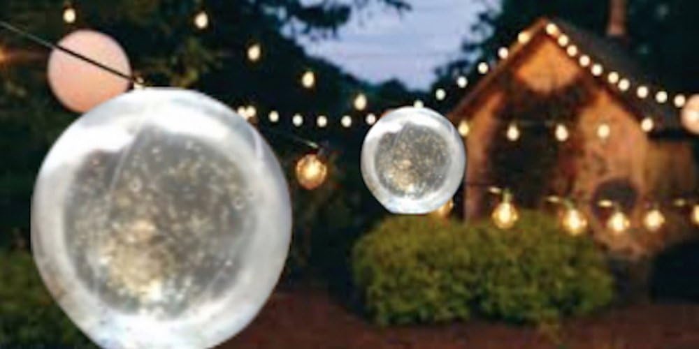 Insect Repellent - Natural Insect Repellent - Combine with - Outdoor Lighting - Travel Insect Repellent - Non-Chemical - Italian Style Lighting - Fly Repellent - Hanging Globes by ShooFly