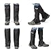 OUTAD Waterproof Outdoor Hiking Walking Climbing Hunting Snow Legging Gaiters(1 Pair) (Black, L: 16.9