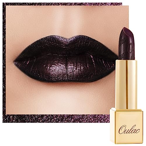 Oulac Halloween Black Lipstick