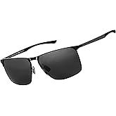 SIPLION Polarized Sunglasses for Men for Driving, UV Protection Carbon Fiber Frame Lightweight 2.0 Lenses for Fishing