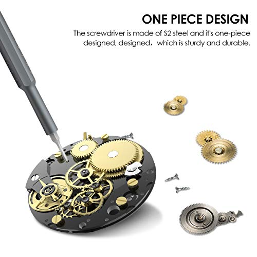 Precision Screwdriver Set with Magnetic Driver Kit, 25 in 1 Electronics Screwdriver Bit Set Repair Tool for Computer, Cell Phone, iPhone, iPad, Watch, Tablet, PC, MacBook, Glasses and More