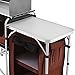 Happybuy Portable Camping Kitchen Table Multifunctional Camping Kitchen Table Windscreen Camping Table Easy-to-Clean Cooking Table Camping Lightthumb 3