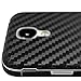 Armorsuit Black Carbon Fiber Skin Wrap Film + Clear Screen Protector for iPhone 7 Plus MilitaryShield Anti-Bubble Film - Made in USA