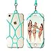 TOOVREN Cell Phone Lanyard Silicone iPhone Neck Strap Smart Phone Case Necklace Holder With Detachable Lanyard for iPhone 6 6s 7 8 Plus X Samsung Galaxy s6 s7 s8 Note 5 8 (1 Pack)