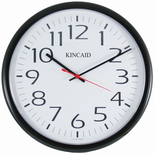 Kincaid Wall Clock, Thin Profile Home & Kitchen