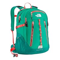 The North Face Women's Women's Surge II Billiard Green/Fiery Coral Backpack | Amazon price tracker / tracking, Amazon price history charts, Amazon price watches, Amazon price drop alerts | camelcamelcamel.com The North Face Women's Women's Surge II Billiard Green/Fiery Coral Backpack | Amazon price tracker / tracking, Amazon price history charts, Amazon price watches, Amazon price drop alerts | camelcamelcamel.com
