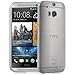 Fosmon DURA-CANDY Glossy Ultra SLIM-Fit Case Flexible Cover for HTC One M8 (2014) - Retail Packaging (Clear)