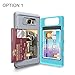 TORU CX PRO Note 5 Wallet Case with Hidden ID Slot Credit Card Holder Hard Cover & Mirror for Samsung Galaxy Note 5 - Metal Slate