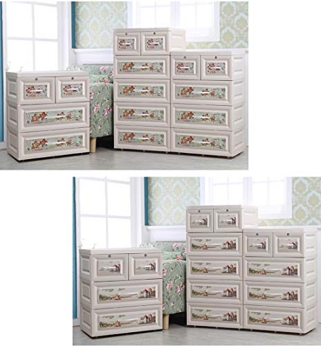 Zzg 2 Thicken Chest Of Drawers Large Plastic Drawer Type Sundries