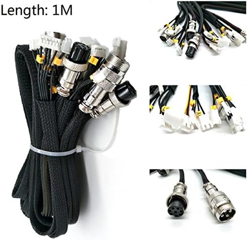 CHPOWER CR-10 Extension Cable Kits for Creality CR-10 CR-10S CR-10 400 CR-10 500 Series 3D Printer, 1 Meter