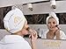 Royelle Hair Towel Super Absorbent Microfiber Hair Towel Wrap - Anti-Frizz Hair Turban Twist Towel, Drastically Reduce Hair Drying Time for Healthy Hair, BONUS Included