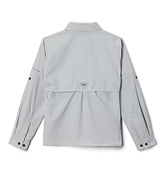 Columbia Boy's PFG Bahama Long Sleeve Shirt, Sun