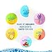 Kids Bath Bombs with Surprise Toys Inside for Boys & Girls Full of Fun 6 Large Natural Fizzies Set in Gift Box with Safe Ingredients and Vegan Essential Oils that Releases Color, Scent & Bubbles