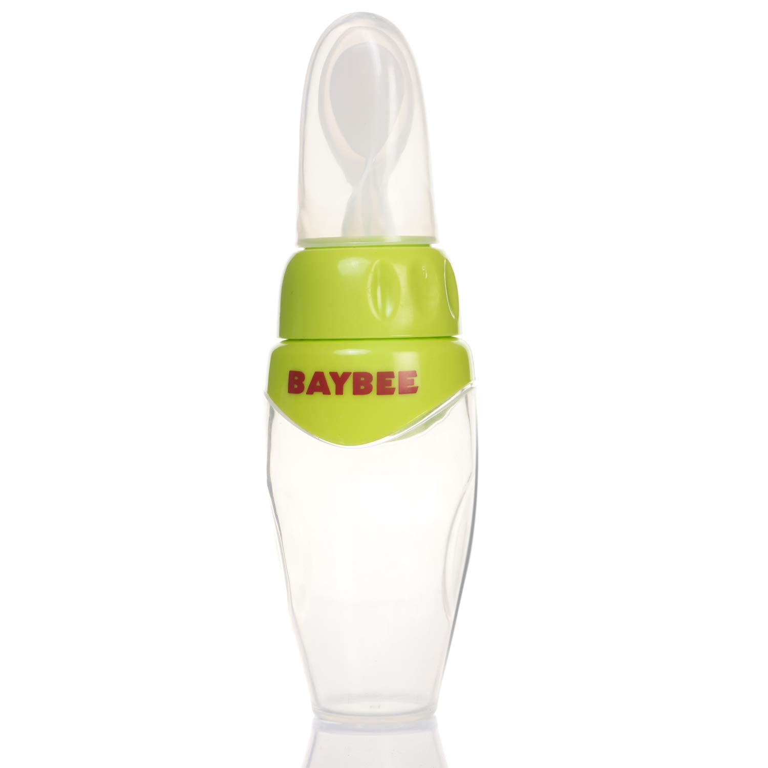 Buy Baby Squeezy Spoon Feeding Bottle With Silicone Food Feeder