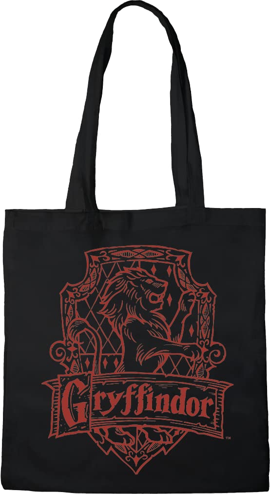 Harry Potter Unisex Bwhapombb007 Tote Bag, black, 38 x 40 cm, Utility — image 1