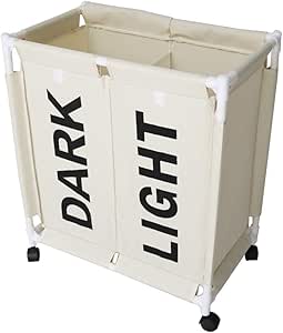 ZYDJ Doble Compartimento Cesto para La Colada Almacenamiento De Ropa