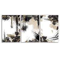 3 Piece Canvas Wall Art - Abstract Art - Canvas Prints Home Artwork Decoration for Living Room,Bedroom - 16